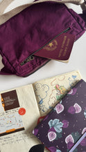 Carica l'immagine nel visualizzatore di Gallery, Marsupio Tamalito (taglia S/M) - Plum/Fichi