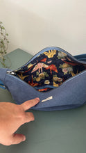 Carica l'immagine nel visualizzatore di Gallery, Moon Bag - Blue jeans /Origami (Nippori)