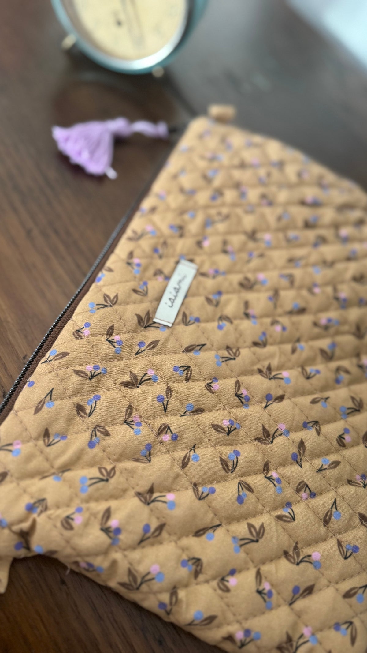 Pochette trapuntata Maxi - Ciliegine (Hanbok)