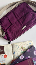 Carica l'immagine nel visualizzatore di Gallery, Marsupio Tamalito (taglia S/M) - Plum/Fichi