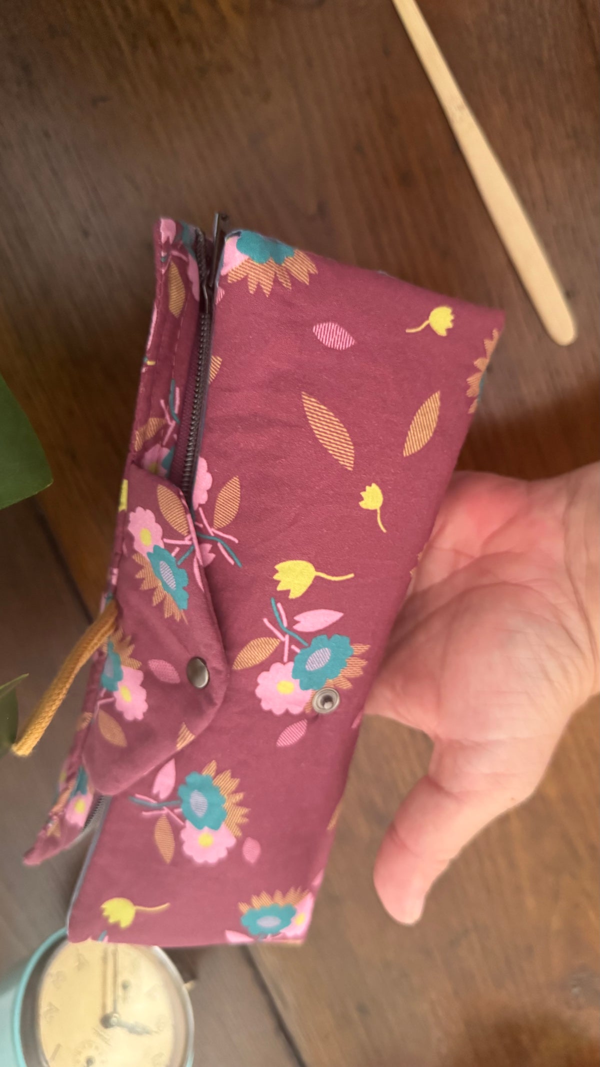 Beauty Burrito - Floral Burgundy (Hanbok)