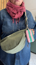 Carica l'immagine nel visualizzatore di Gallery, Duetto - Righe rosa e verde (Stripes)