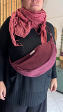 Carica l'immagine nel visualizzatore di Gallery, Moon Bag - Bordeaux/Airone (Nippori)