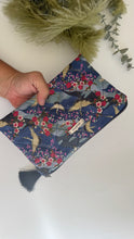 Carica l'immagine nel visualizzatore di Gallery, Pochette trapuntata - blue (Nippori)