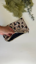 Carica l'immagine nel visualizzatore di Gallery, Pochette trapuntata - gatto della fortuna (Nippori)