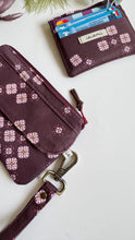 Carica l'immagine nel visualizzatore di Gallery, Pocket Pochette con tasca (Mini) - Mattonelle Bordeaux