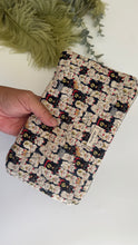 Carica l'immagine nel visualizzatore di Gallery, Pochette trapuntata - gatto della fortuna (Nippori)