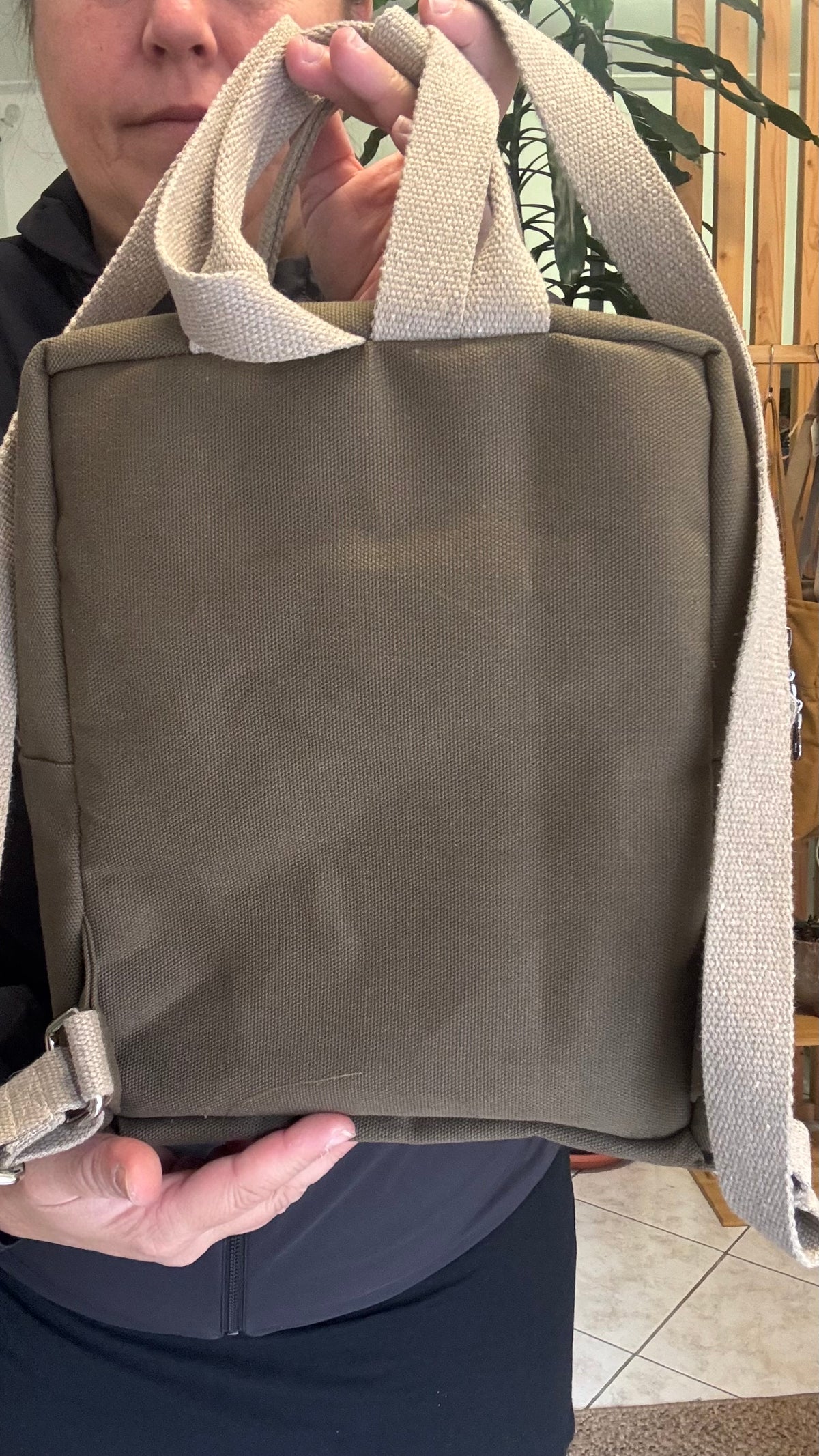 Zaino Tamalito (mini) - Verde Oliva/Pavone (Nippori)