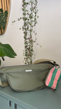 Carica l'immagine nel visualizzatore di Gallery, Duetto - Righe rosa e verde (Stripes)