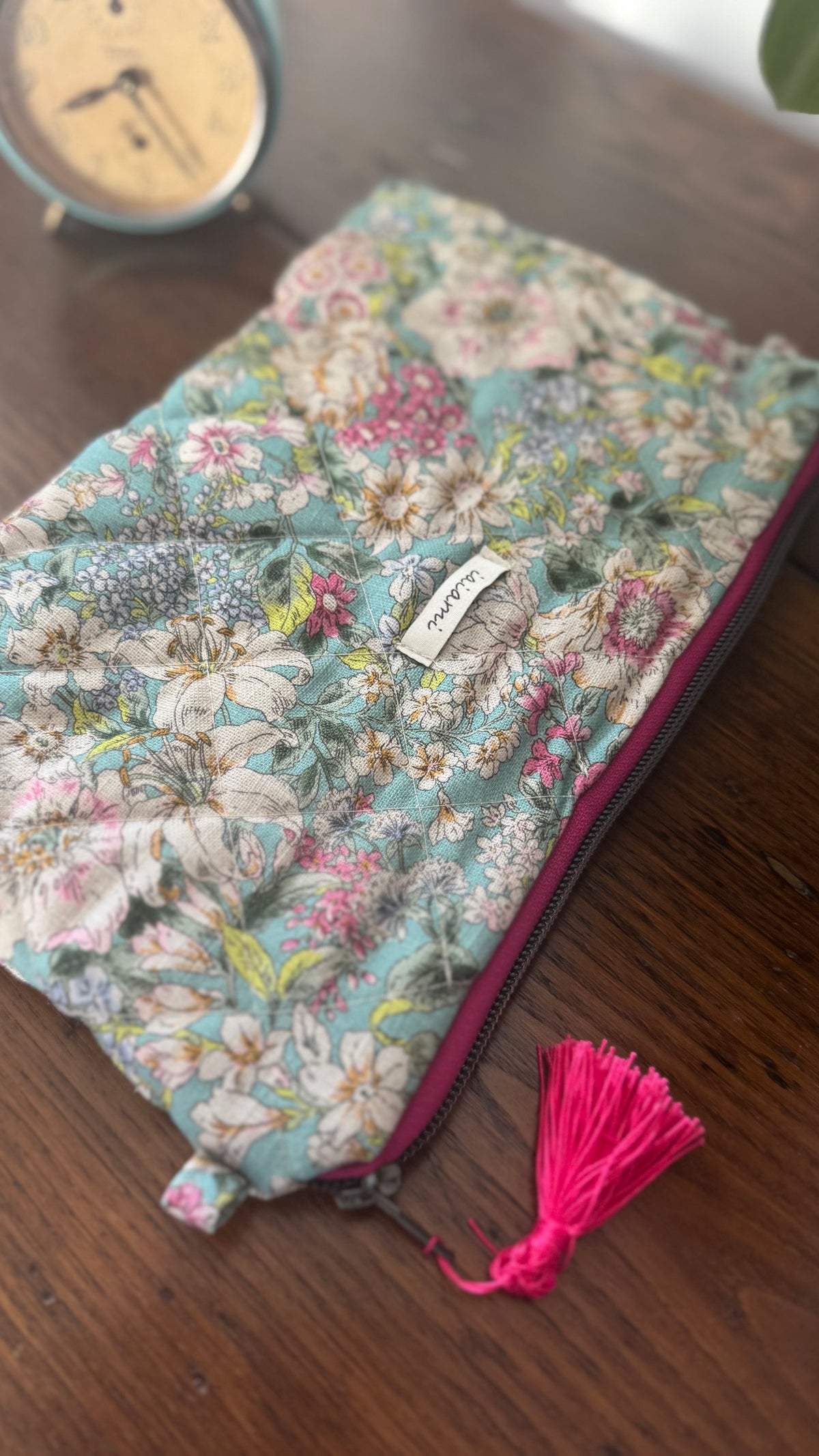 Pochette trapuntata Maxi - Hwawon (Hanbok)