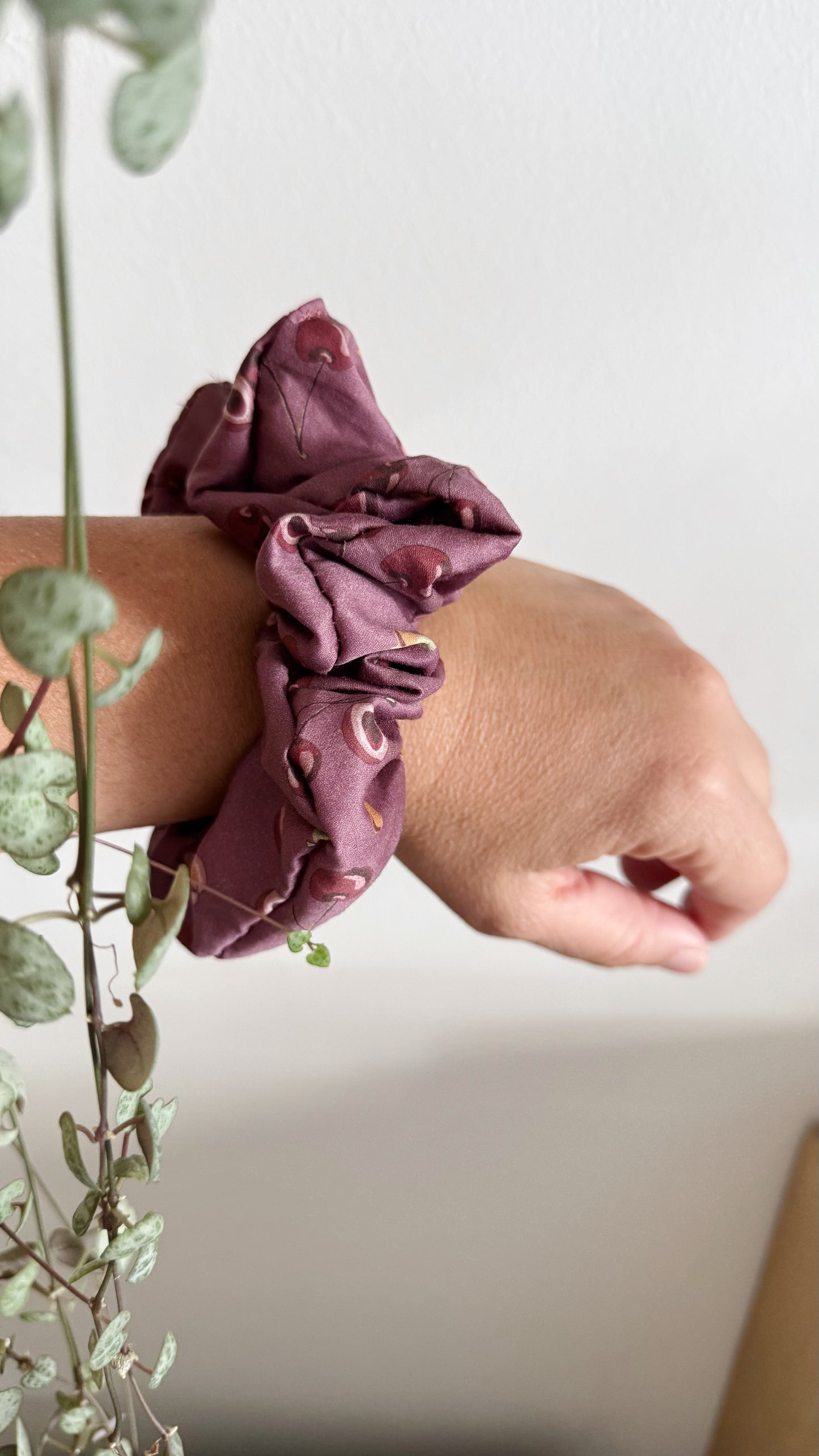 Scrunchie - Ciliegie Malva