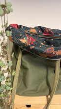 Load image into Gallery viewer, Tote Bag Tamalito - Verde militare / Dragon