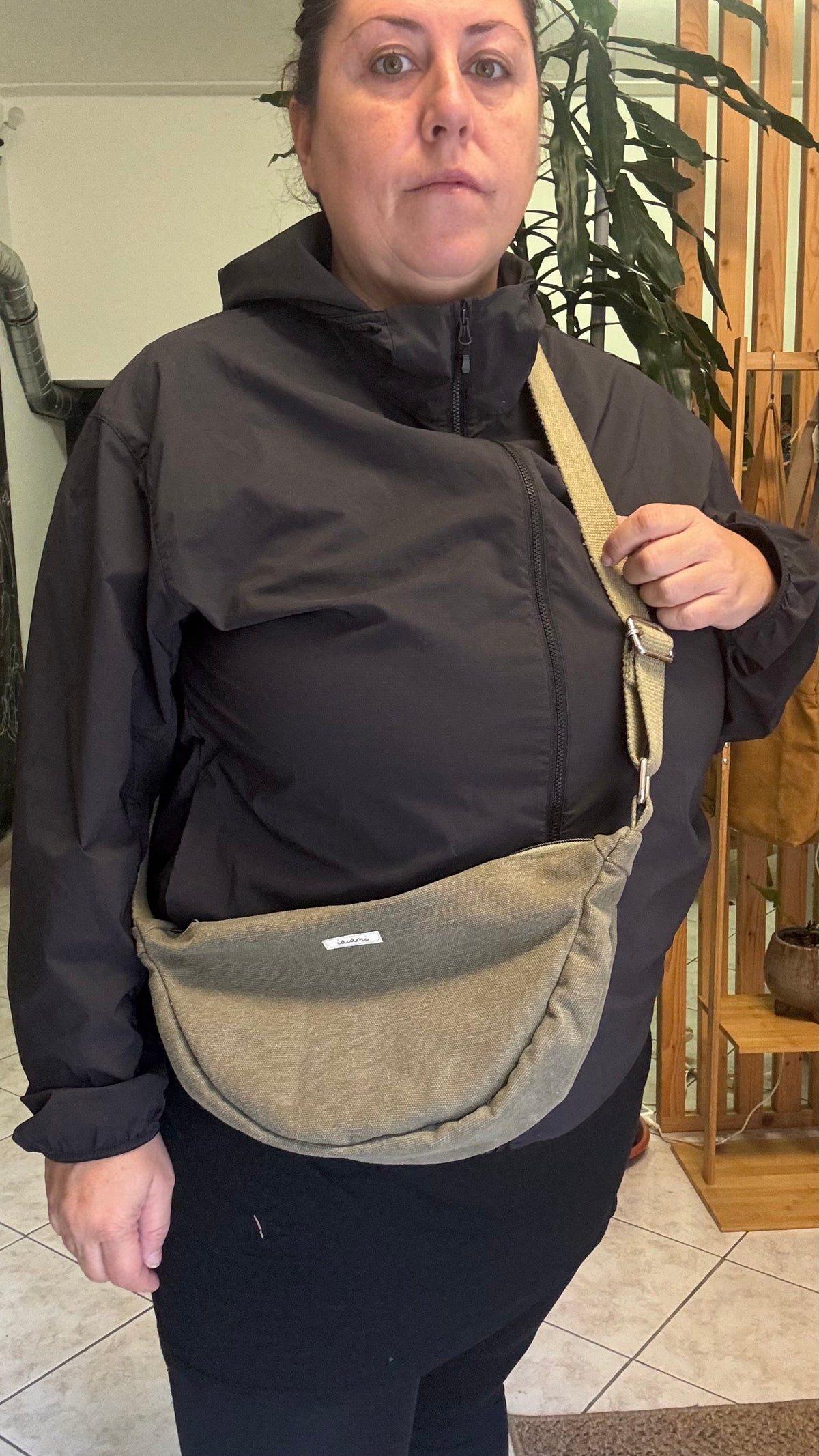 Moon Bag - Verde / Hwawon (Hanbok)