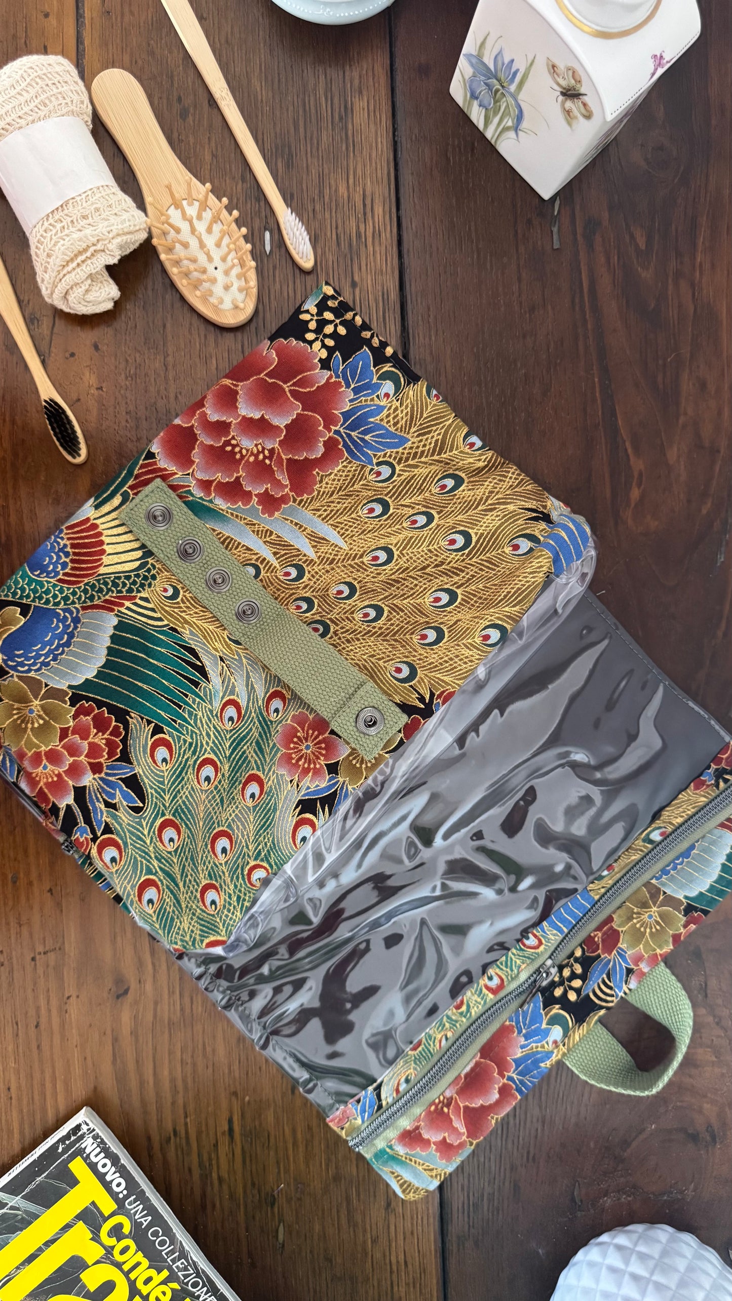 Beauty Burrito MAXI- Airone Verde Oro (Nippori)