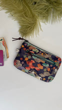Load image into Gallery viewer, Pocket Pochette con tasca (Mini) - Blue & gold (Nippori)