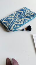 Load image into Gallery viewer, Pochette Mini - Geometrica blue