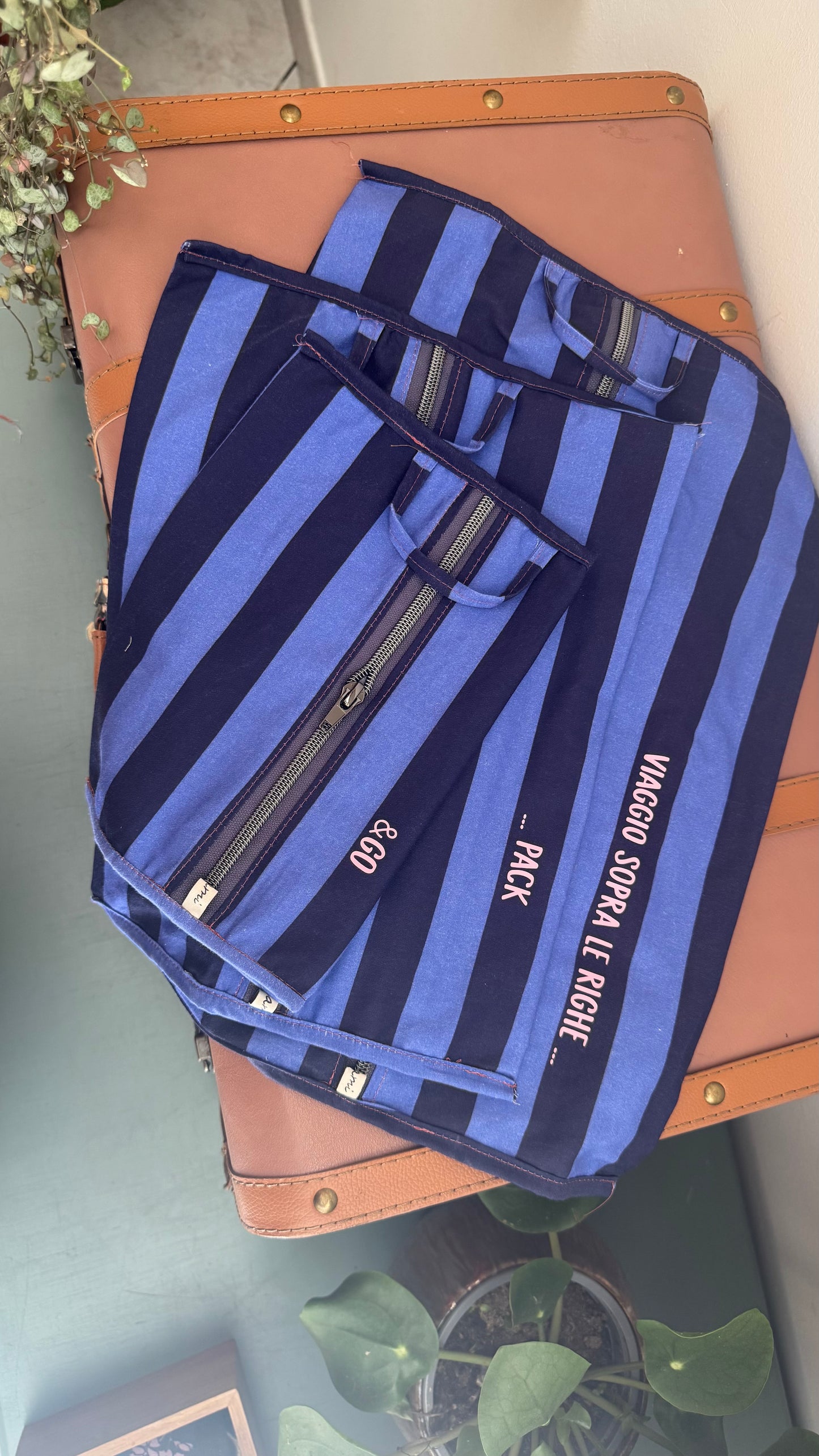 Pack & Go (Travel organizer) - Set Londra (Stripes)