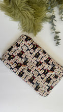 Carica l'immagine nel visualizzatore di Gallery, Pochette trapuntata - gatto della fortuna (Nippori)
