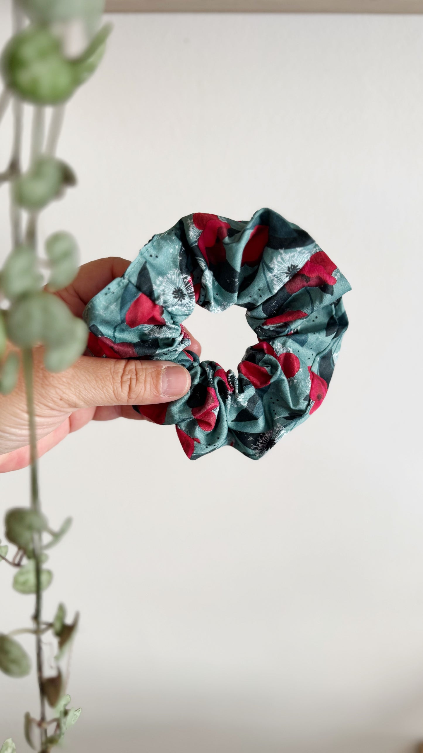 Scrunchie - Papaveri e Soffioni