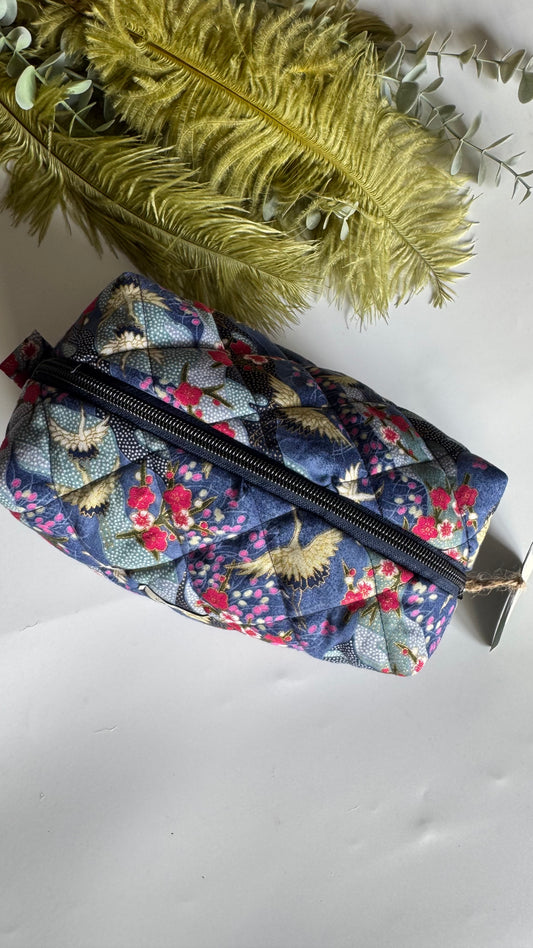 Cubotto trapuntato - Airone Blue Violetto (Nippori)