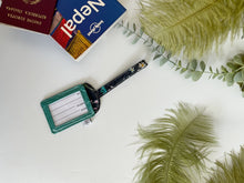 Load image into Gallery viewer, TAG VALIGIA - Spezie in fiore blue