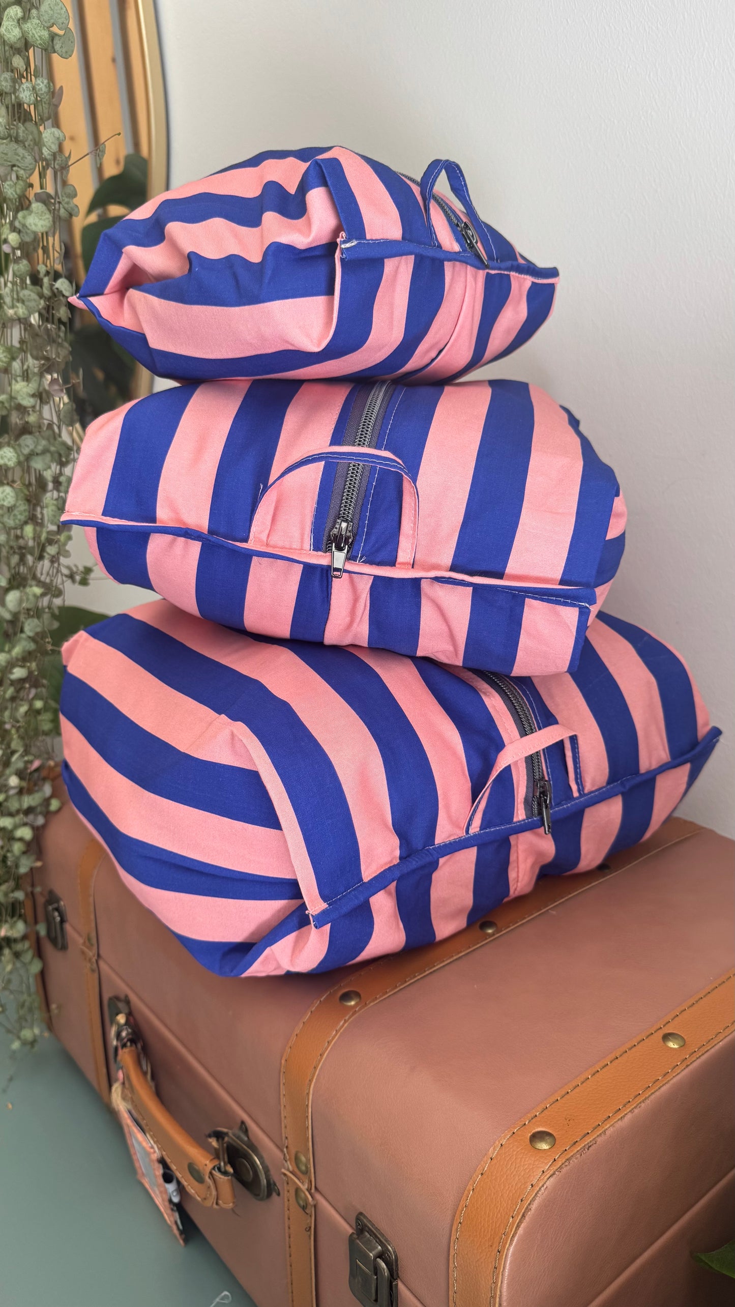 Pack & Go (Travel organizer) - Set Lisbona (Stripes)