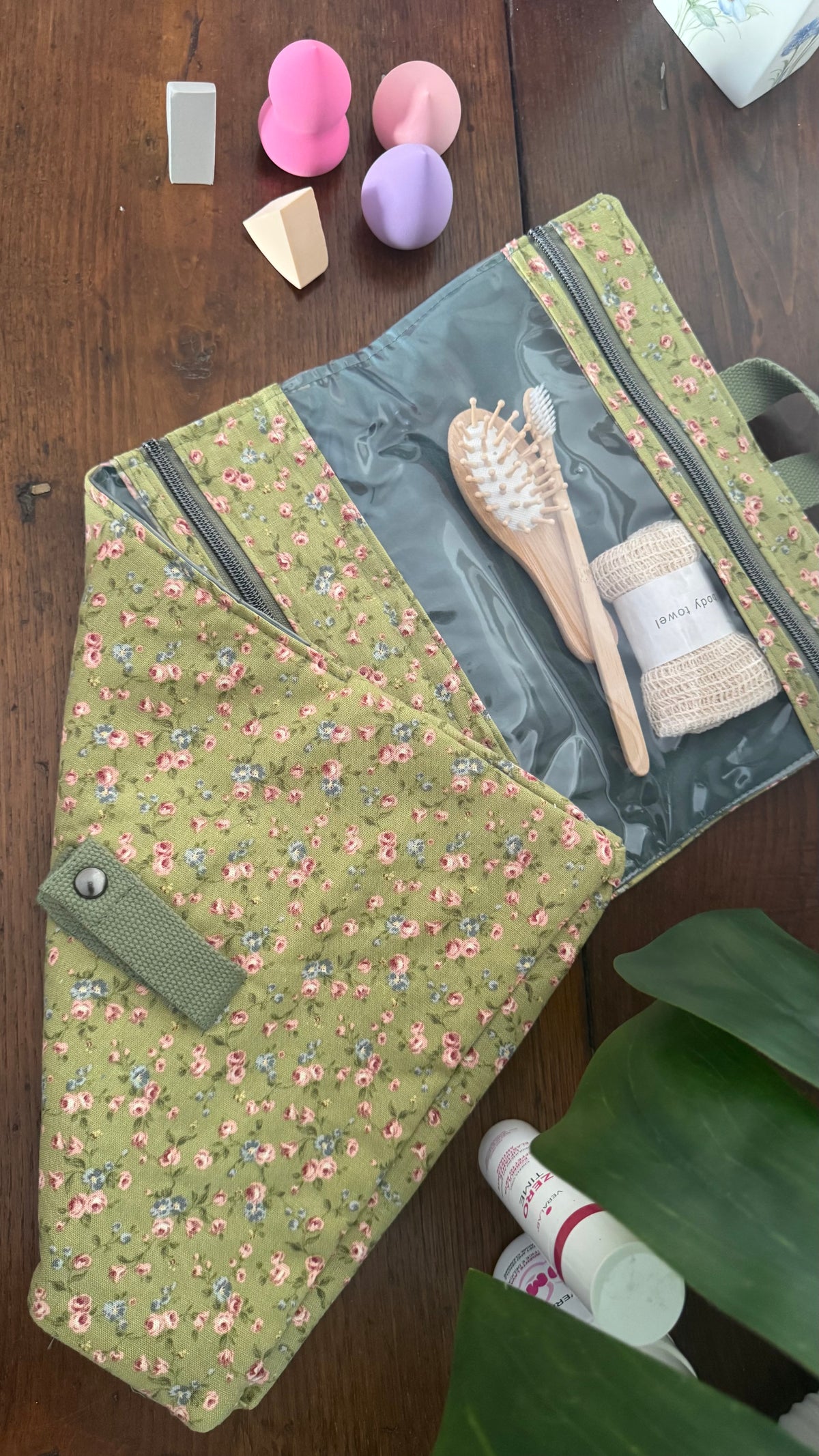 Beauty Burrito MAXI- Fiorellini Verde (HANBOK)