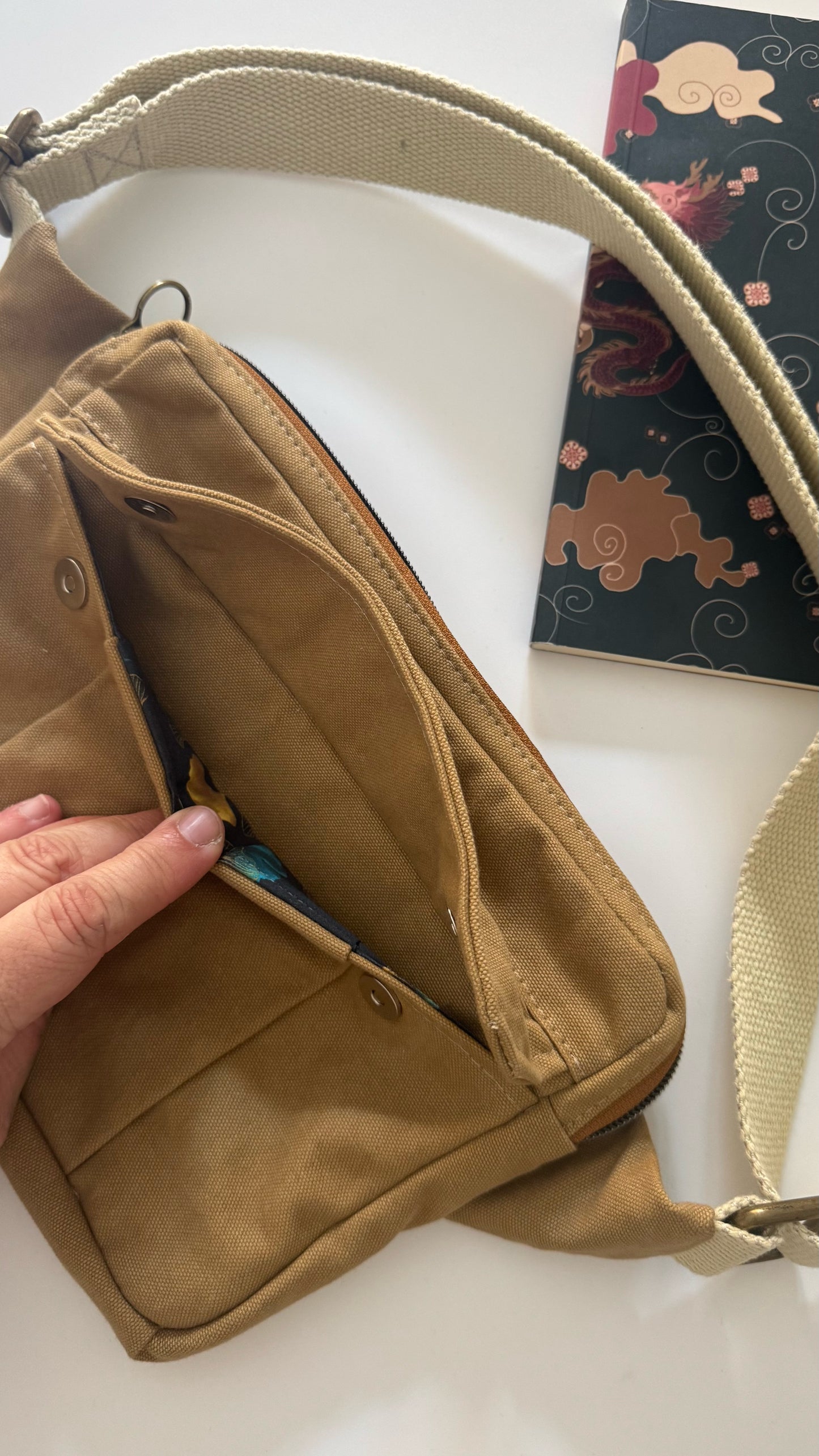Marsupio Tamalito - Khaki/Gingko