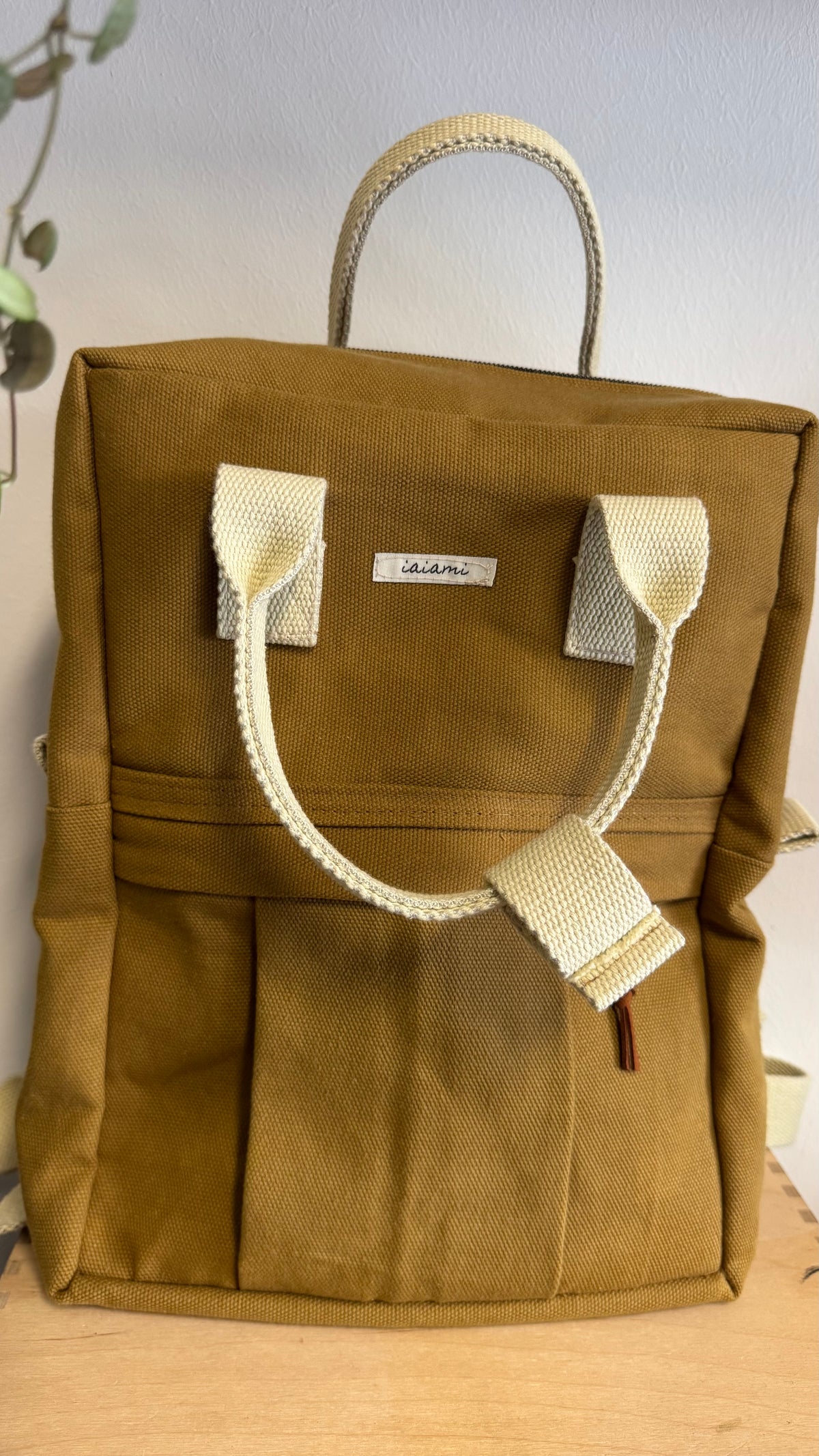 Zaino Tamalito (mini) - Curry/Ciliegie (Hanbok)