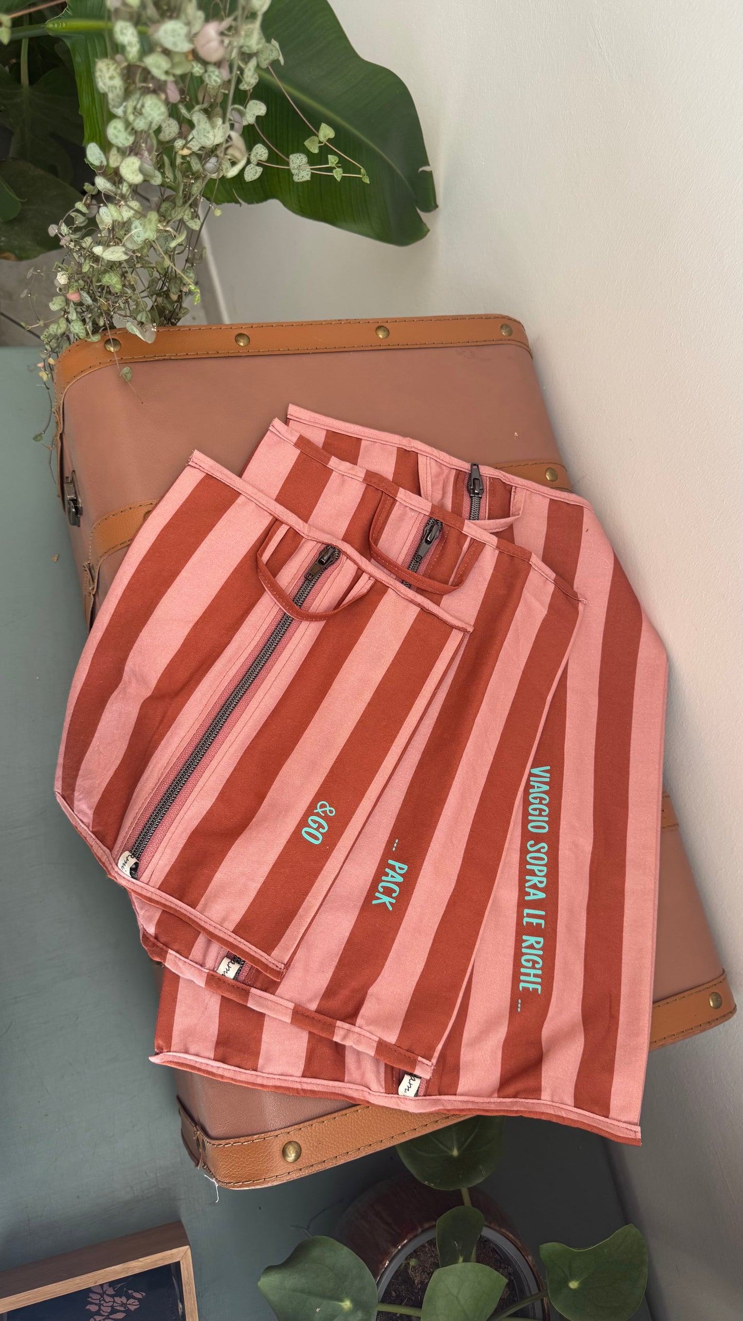 Pack & Go (Travel organizer) - Set Sydney (Stripes)