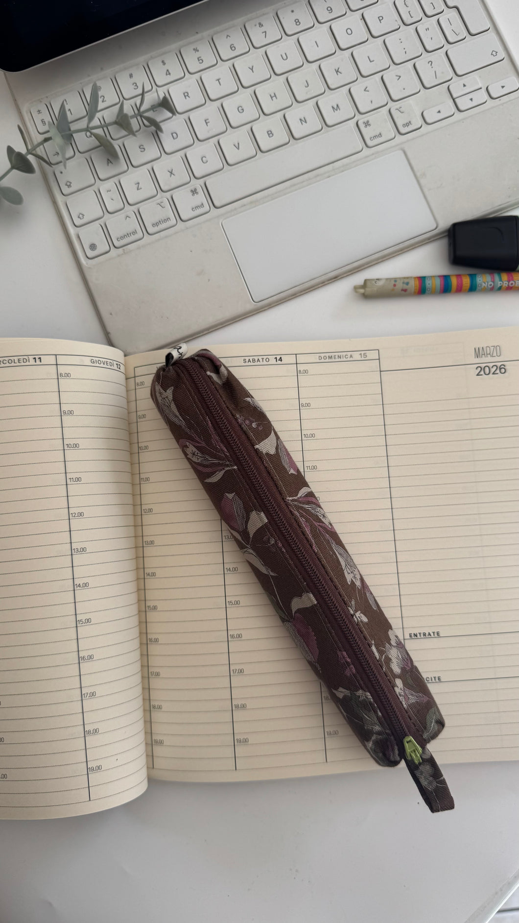 Astuccio Birillo - Brown (Nippori)