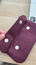 Carica l&#39;immagine nel visualizzatore di Gallery, Pocket Pochette (Maxi)  con tasca - Viola mélange
