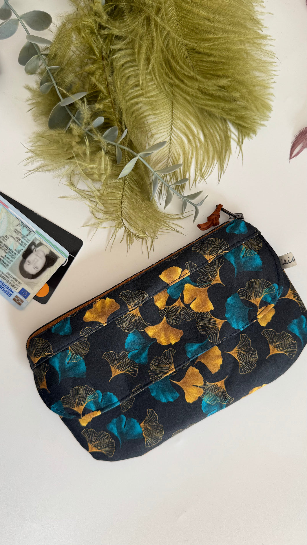 Pocket Pochette con tasca (Maxi) - Gingko