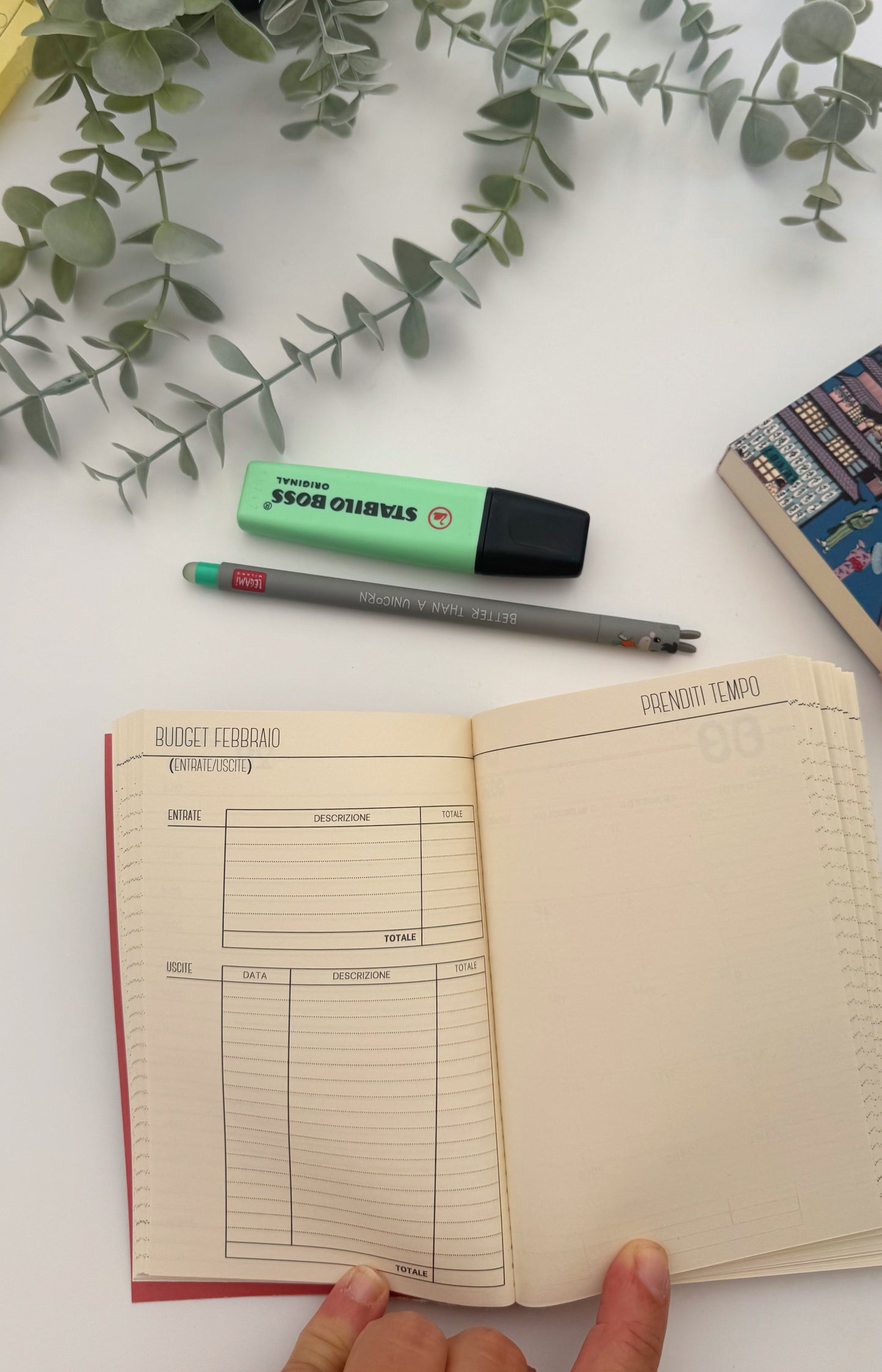 Agenda giornaliera - Gingko