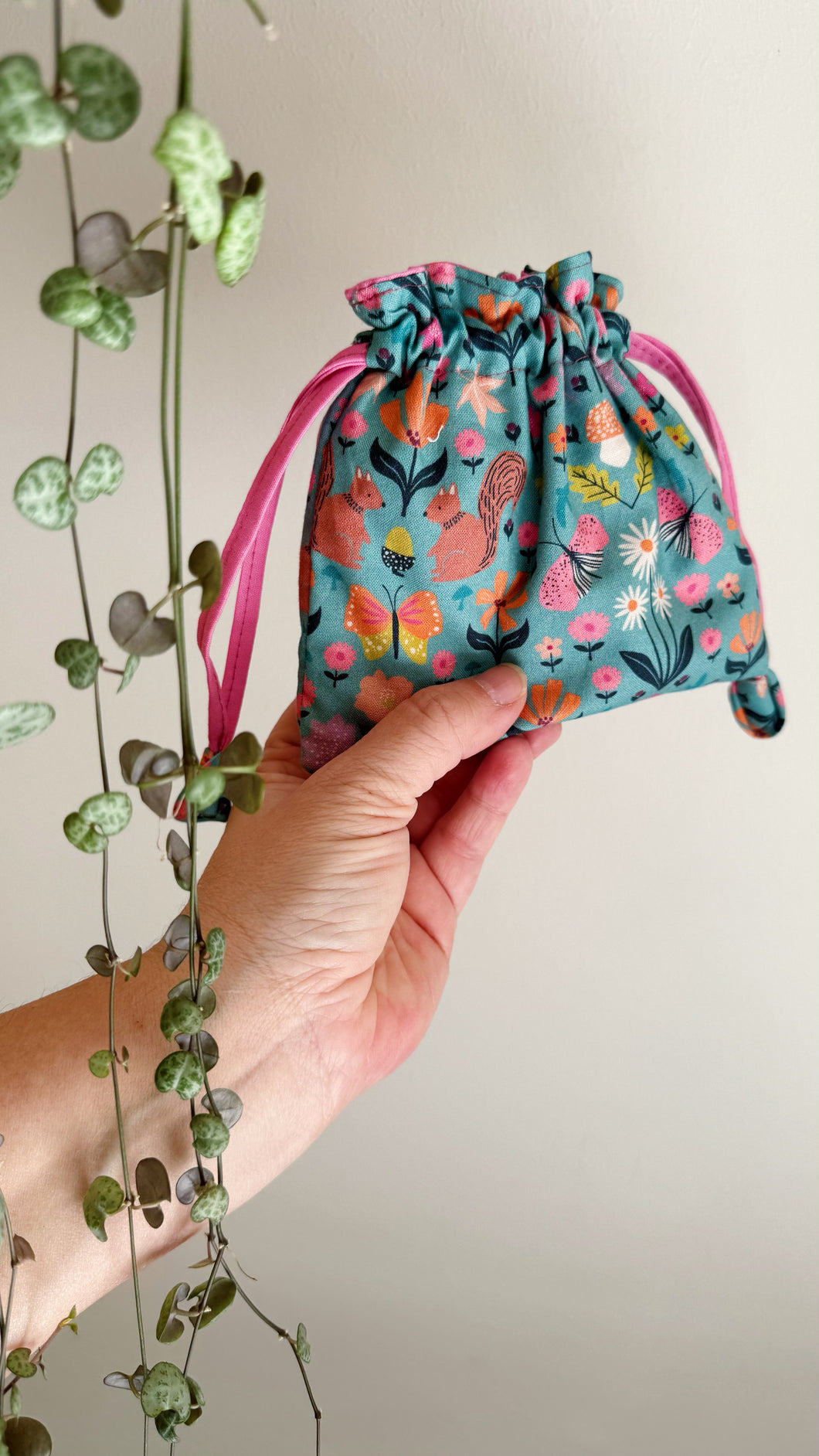 Set Nuvola (Sleep Mask + Sacchetto) - Scoiattoli