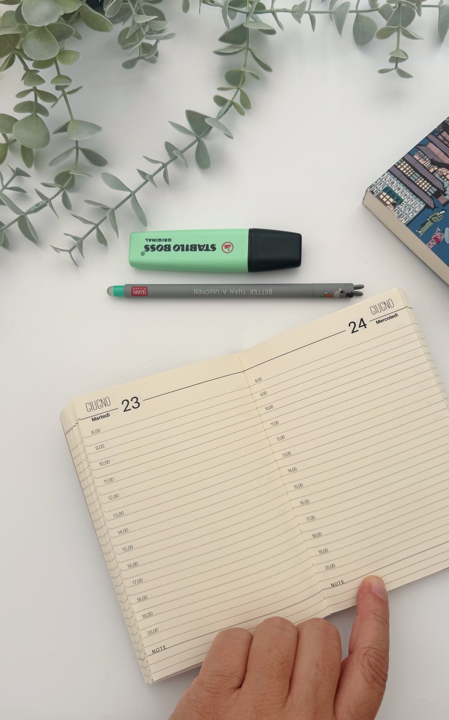 Agenda giornaliera - Gingko