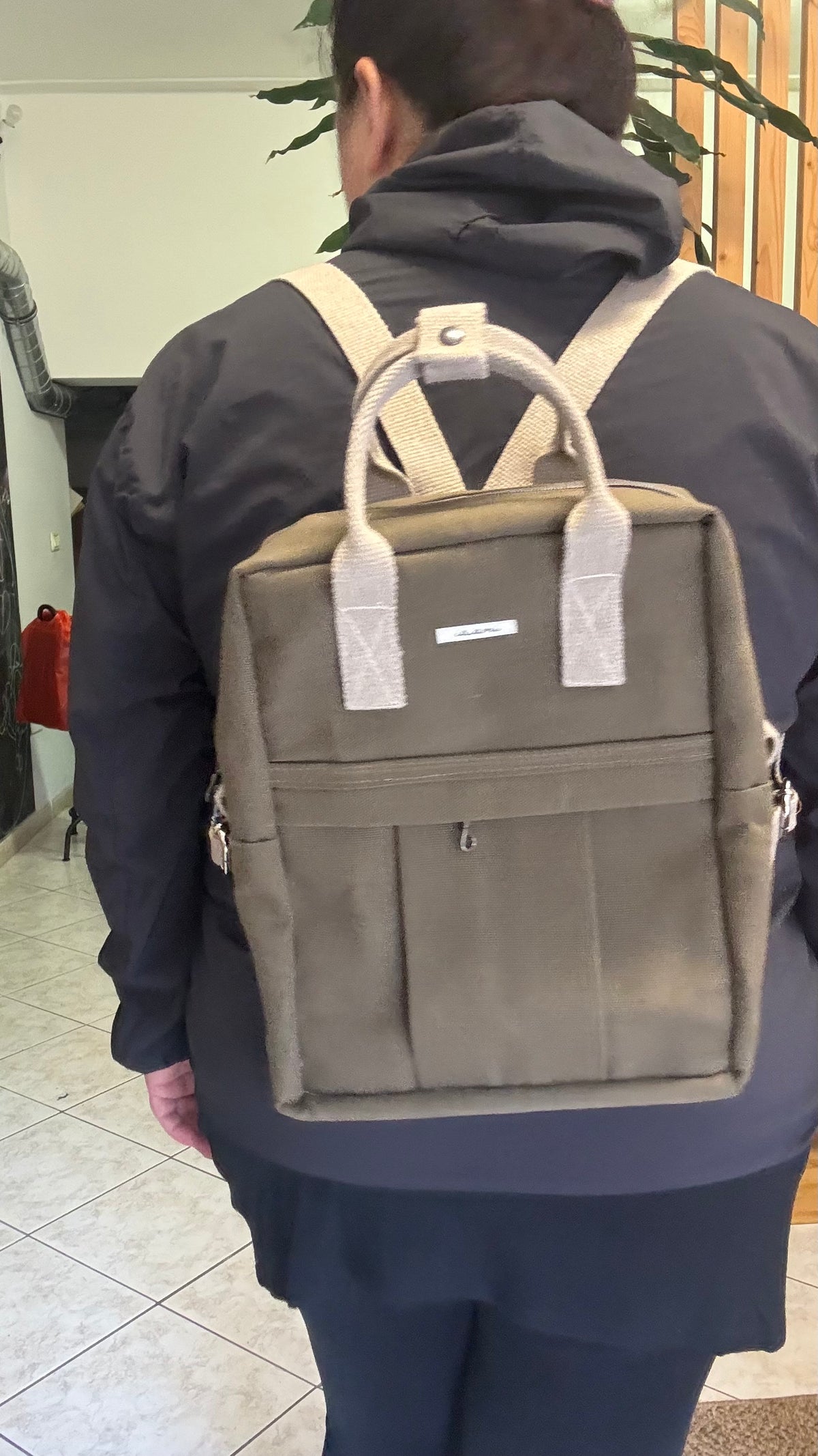 Zaino Tamalito (mini) - Verde Oliva/Pavone (Nippori)