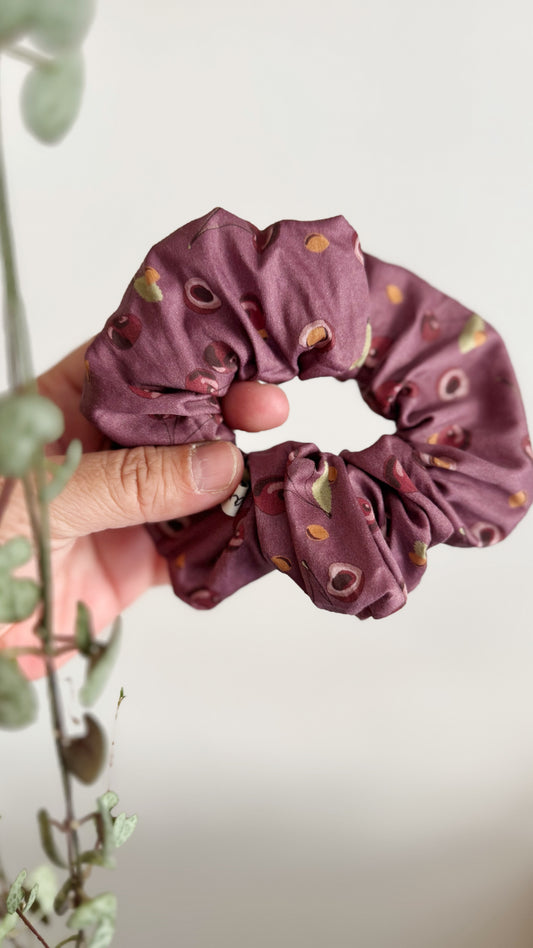 Scrunchie - Ciliegie Malva