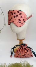 Carica l&#39;immagine nel visualizzatore di Gallery, Nuvola (sleep mask) - Ciliegie Salmone
