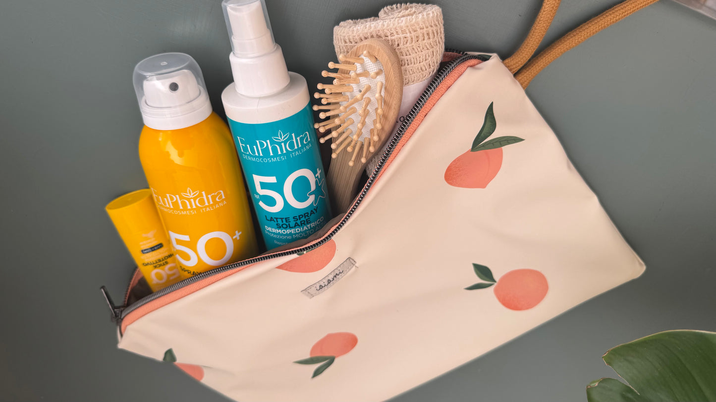 Gocce pochette Media (idrorepellente) - Albicocche