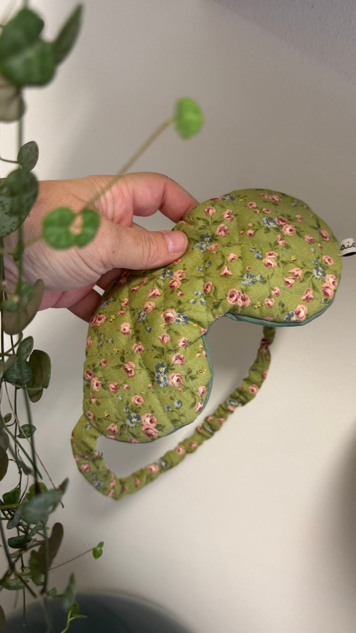 Nuvola (sleep mask) - Fiorellini Verde (Hanbok)