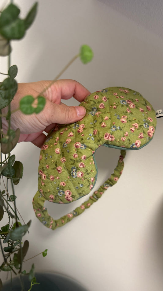 Nuvola (sleep mask) - Fiorellini Verde (Hanbok)