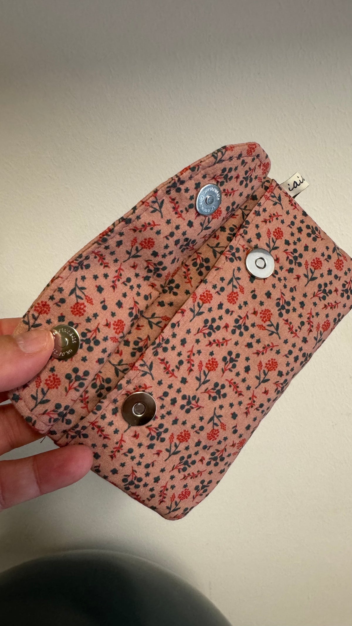 Pocket Pochette (Mini) - Fiori e Foglie Verdi (Hanbok)