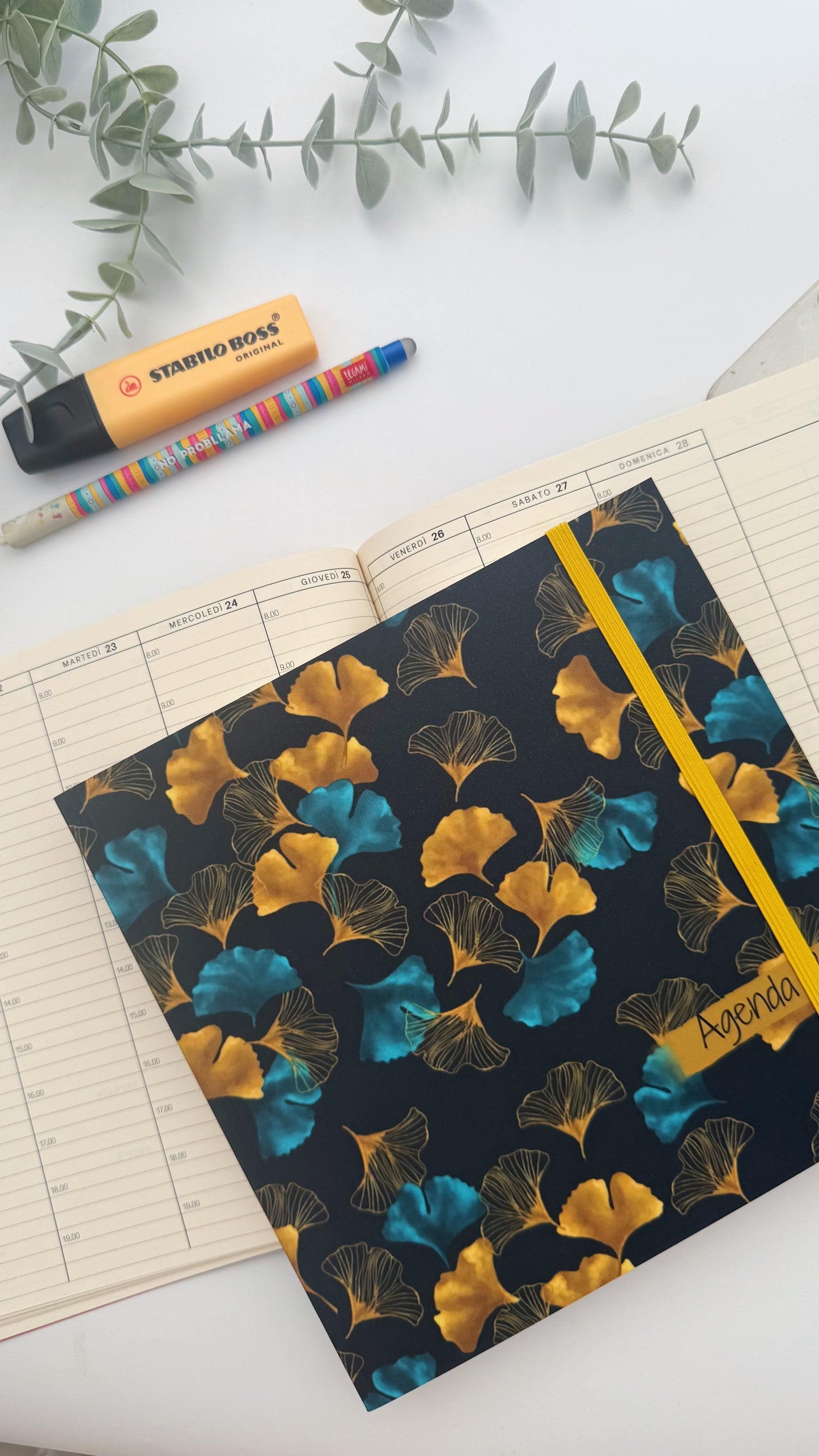 Agenda settimanale - Gingko