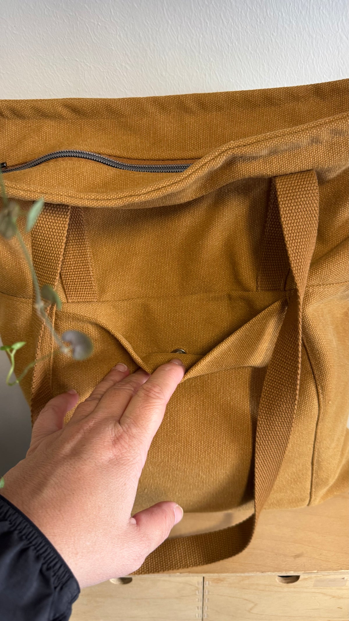 Tote Bag Tamalito - Curry /  Gingko Light