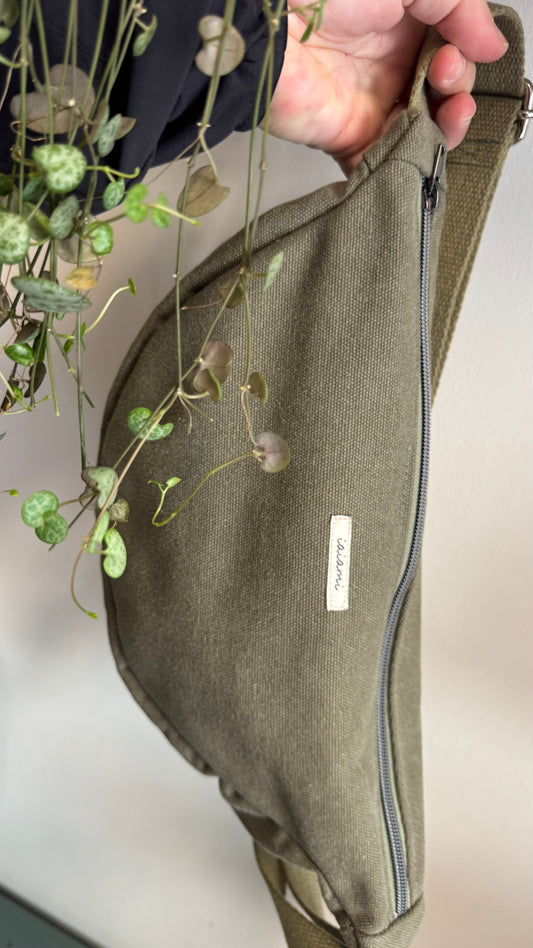 Moon Bag - Verde / Hwawon (Hanbok)