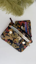 Carica l&#39;immagine nel visualizzatore di Gallery, Pocket Pochette con tasca (Mini) - Black &amp; gold (Nippori)
