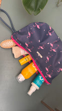 Carica l'immagine nel visualizzatore di Gallery, Gocce Pochette Maxi (idrorepellente) - Fenicotteri
