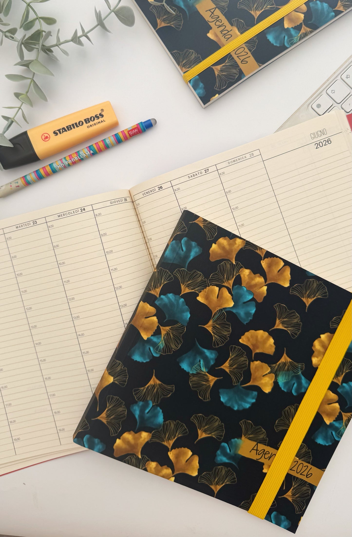 Agenda settimanale - Gingko