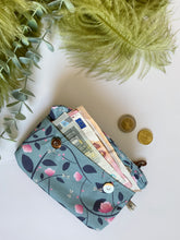 Carica l&#39;immagine nel visualizzatore di Gallery, Pocket Pochette con tasca (Mini) - Magnolie e Libellule
